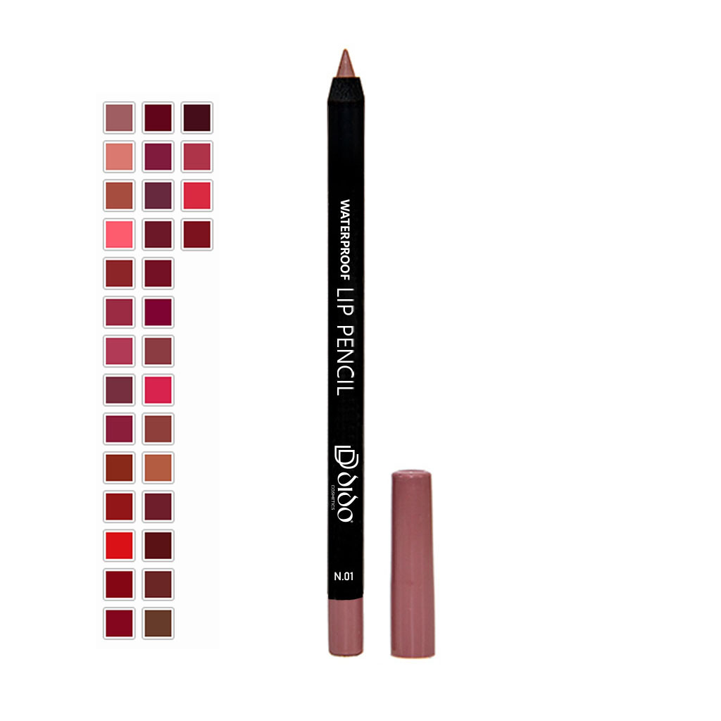 Waterproof Lip Pencil Colors